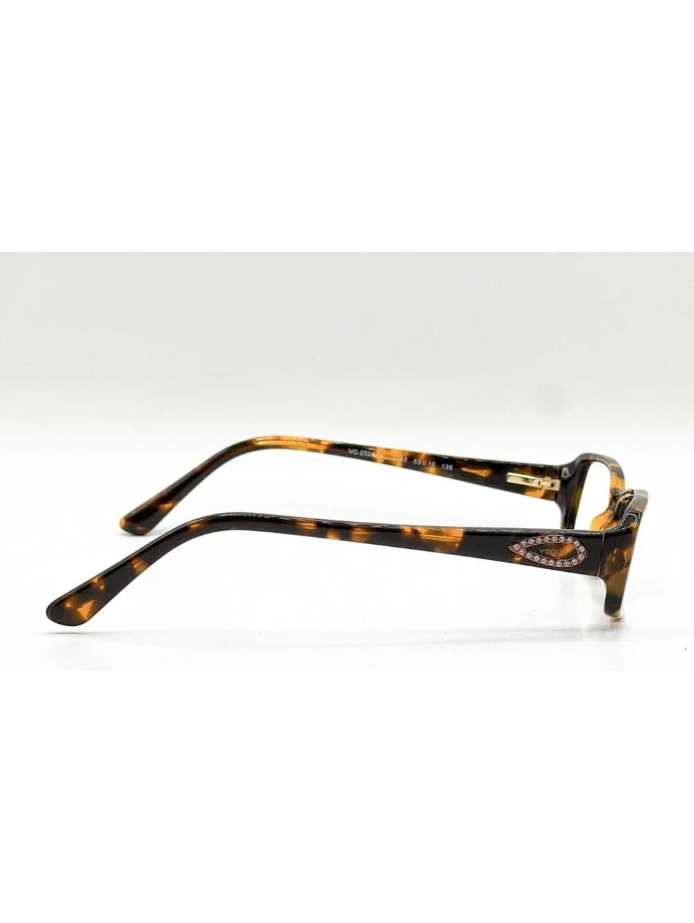 Vogue VO 2924-BI 2048 Havana Rectangle Authentic Eyeglass Frames 53-16